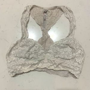 White Free people bra